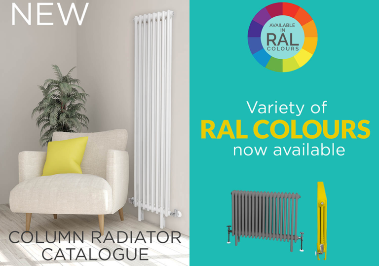Coloumn Radiator Colours RAL colour range for Ultraheat column radiators now available – Pitacs