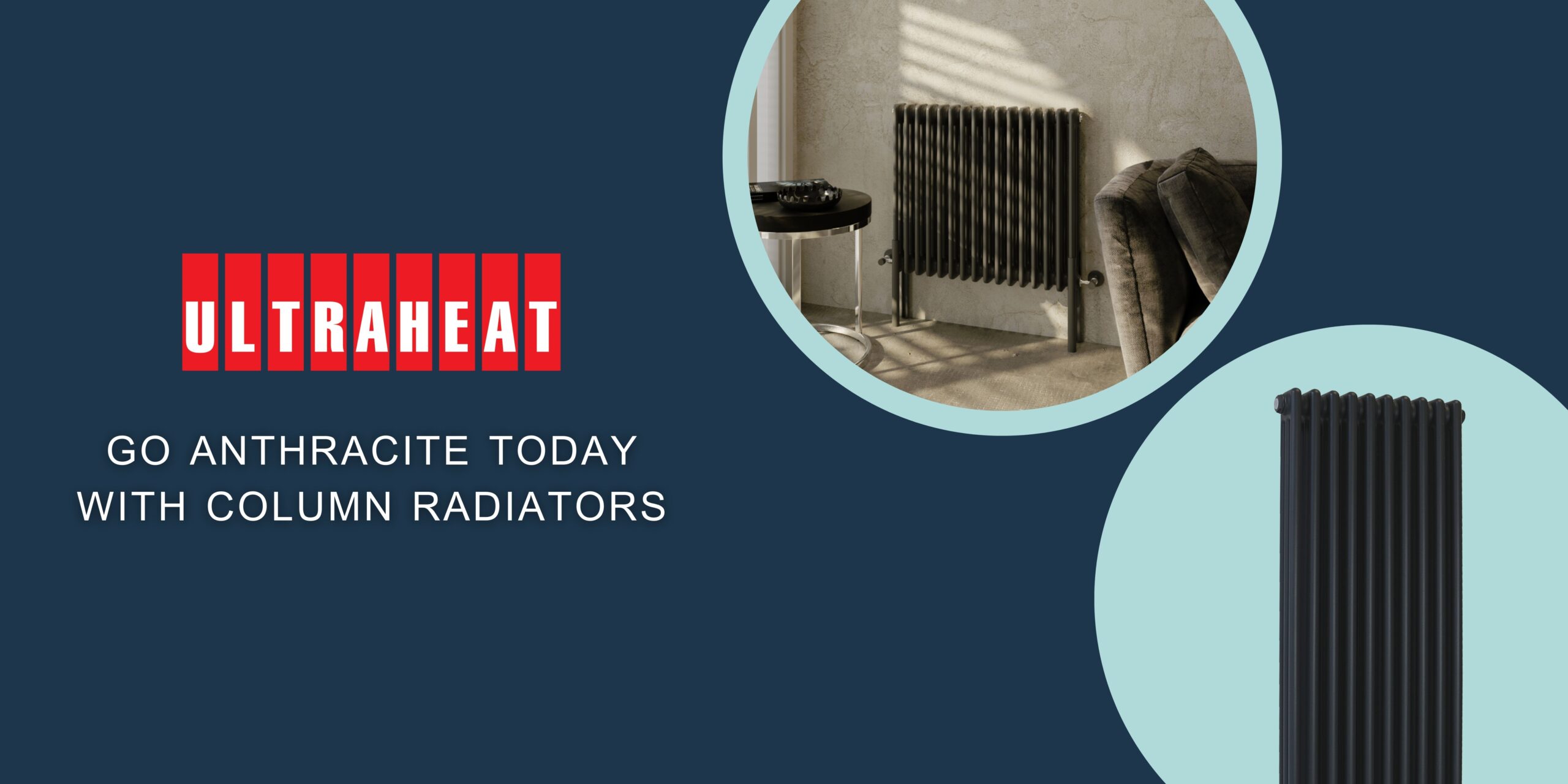 Go Anthracite Today with Ultraheat’s Column Radiators